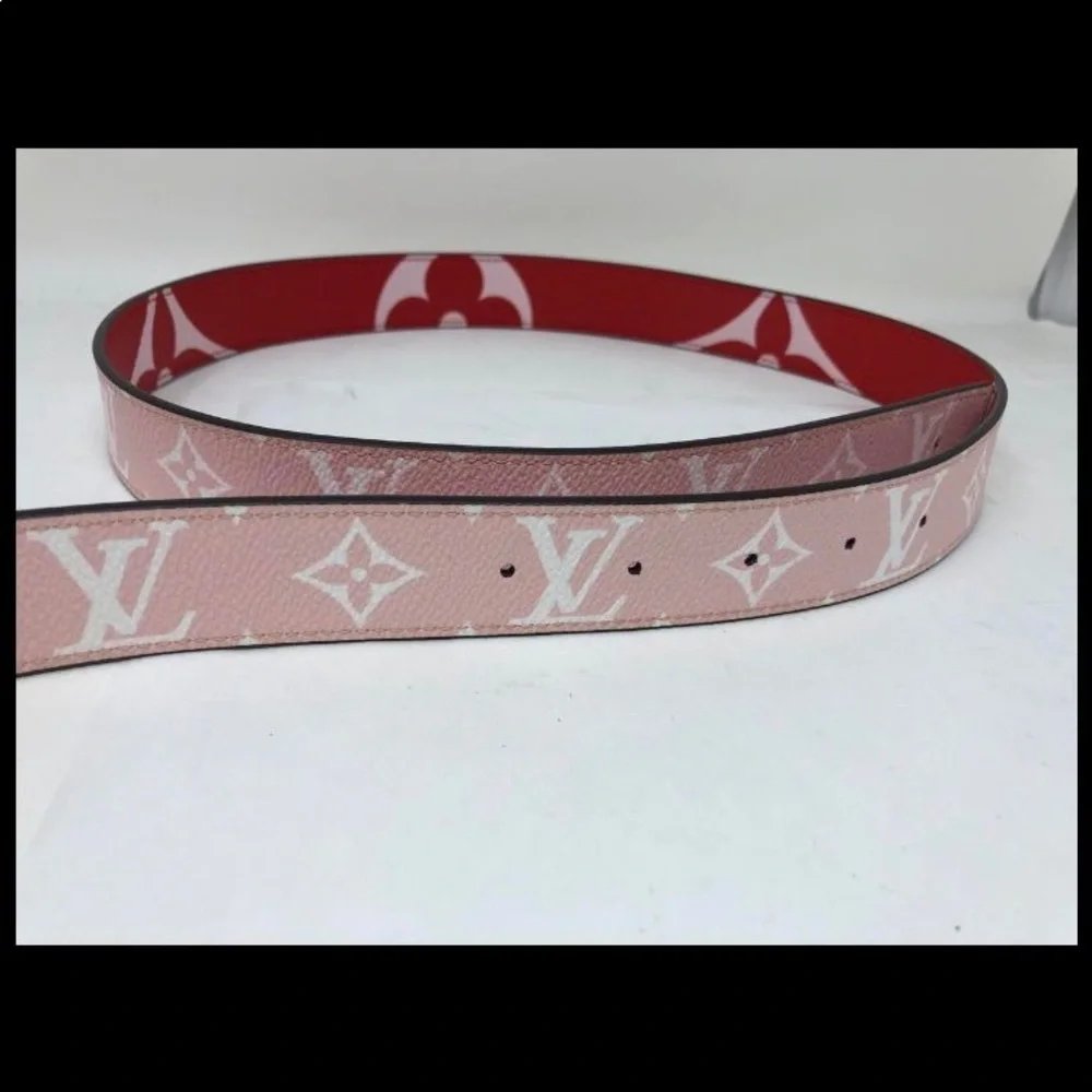 Louis Vuitton Monogram Iconic Reversible Belt‎